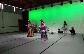 Music and dance troupe from Rajasthan on a tour of Cape Town