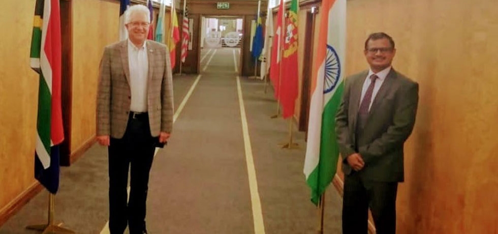 Consul General made a courtesy call on the Premier of Western Cape, the Hon'ble Alan Winde 26th October, 2020
