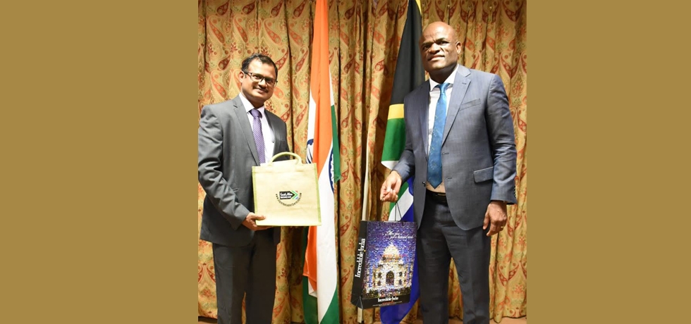 Consul General met with the Hon'ble Premier of Northern Cape, Dr Zamani Saul on 28th October, 2020