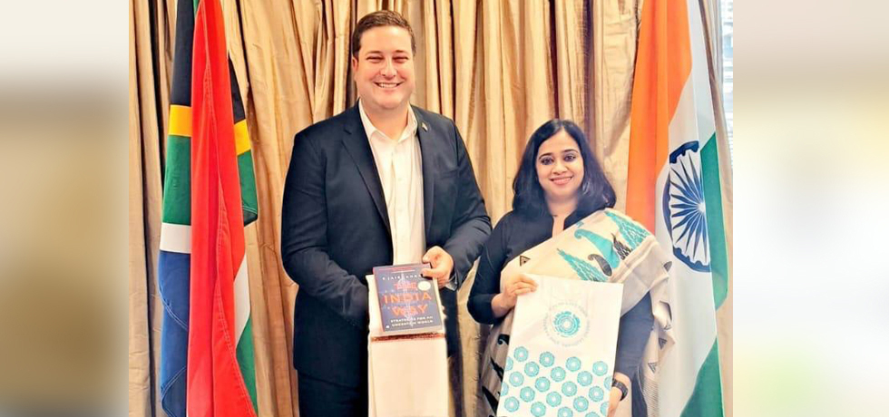 Consul General, Ms. Ruby Jaspreet met with the  Executive Mayor of Cape Town, Mr. Geordin Hill-Lewis